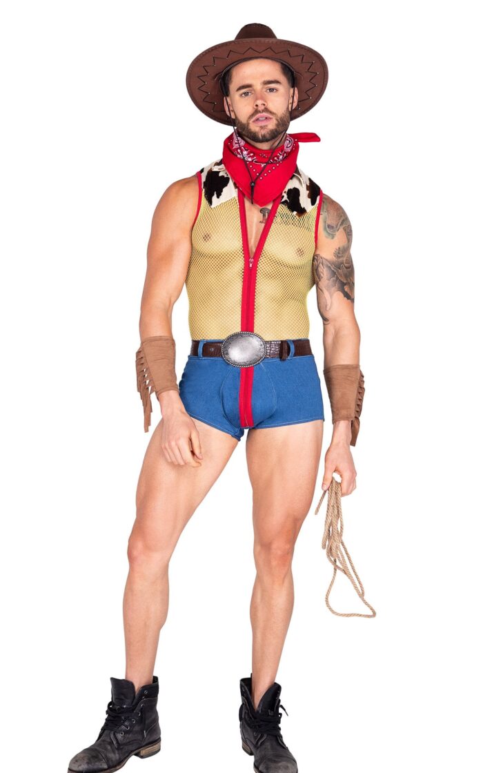 4pc Playful Sheriff Men’s Costume