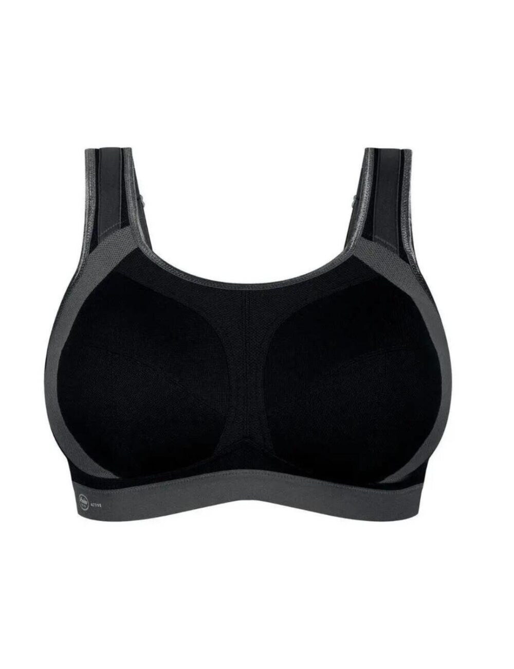 Anita Active Extreme Control+ Full Cup Sports Bra - Black/Anthracite - 30F