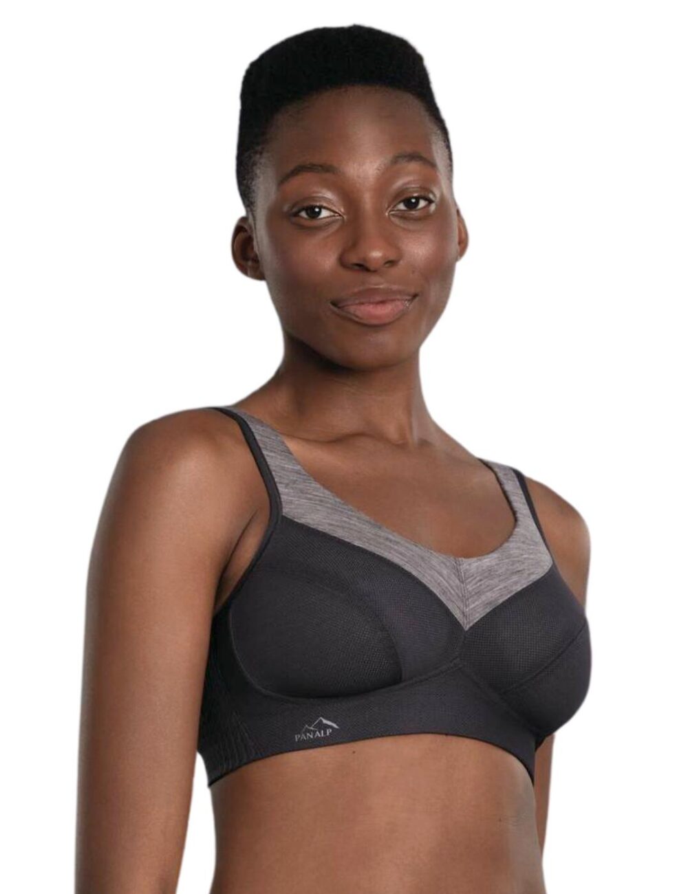 Anita Active PanAlp Wool Sports Bra - Anthracite/Melange - 32D