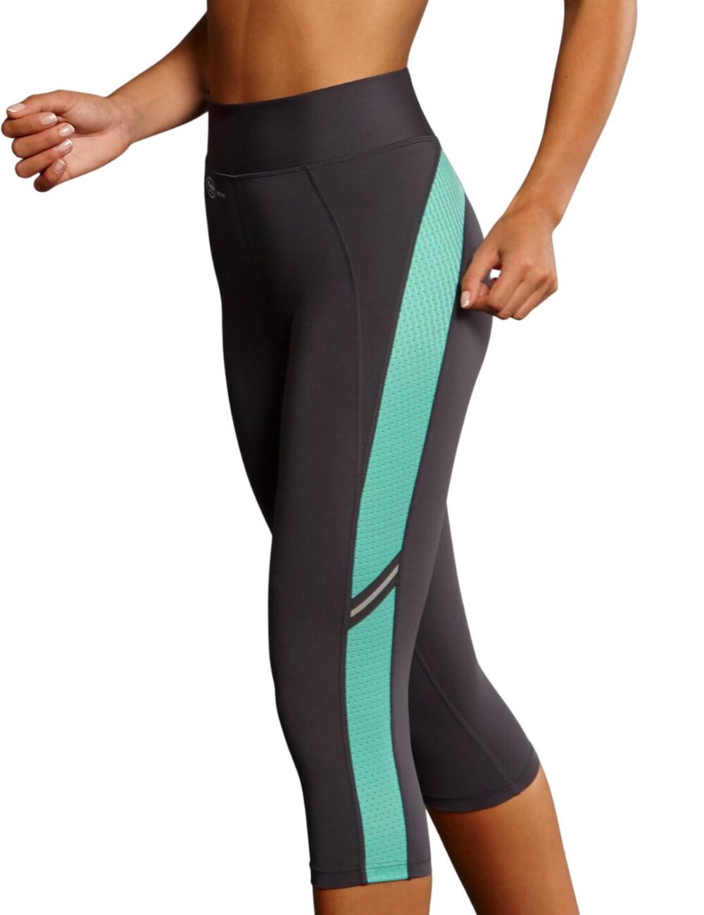 Anita Active Sports Legging - Pool Blue/Anthracite - M - 12