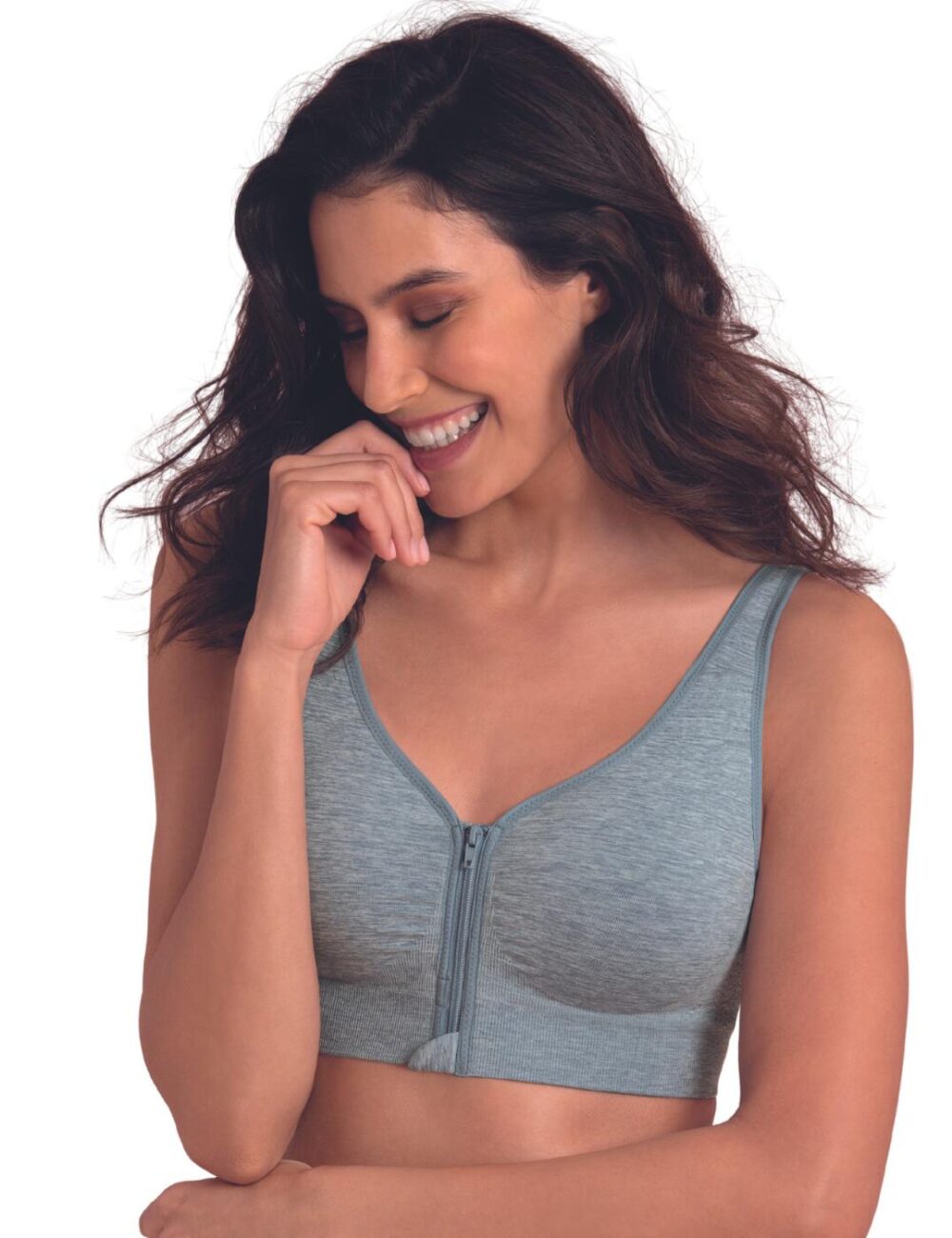 Anita Care Lynn Post Mastectomy Bra - Grey Melange - L - 14