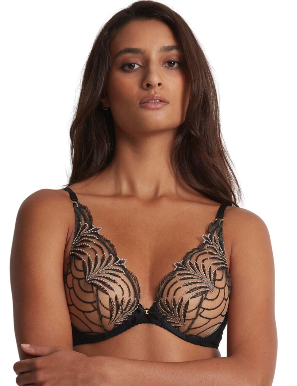 Aubade Hypnolove Underwired Triangle Bra - Eclipse - 32B
