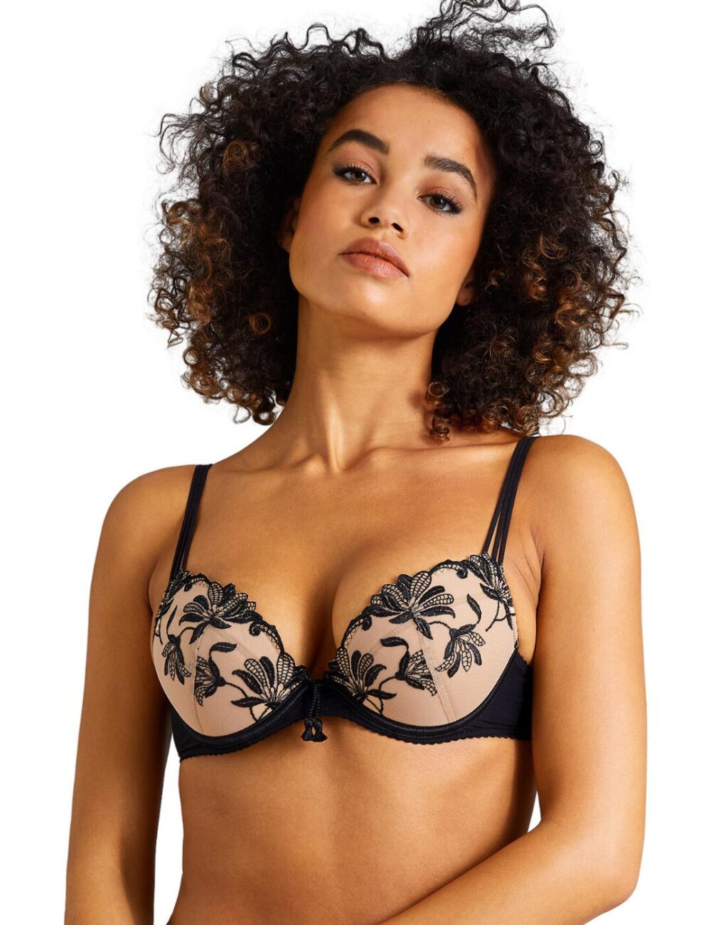 Aubade Lovessence Padded Plunge Bra - Noir - 32D