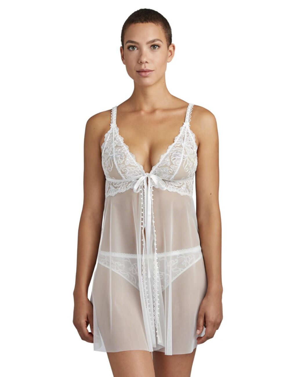 Aubade Pour Toujours Babydoll - Opale - M - 12