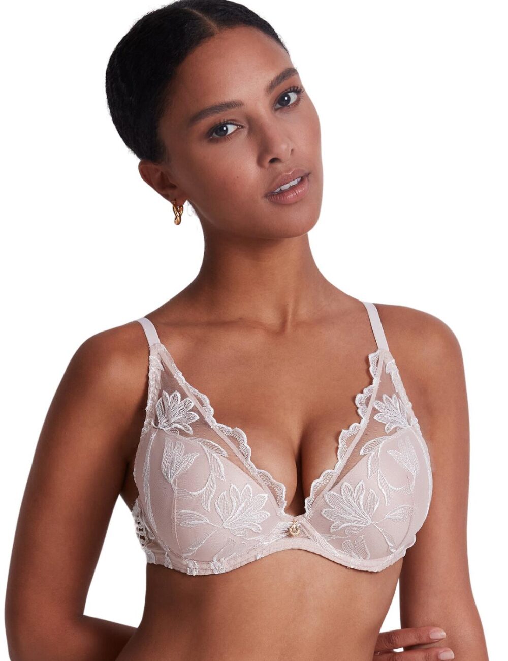 Aubade Season of Love Plunging Push Up Bra - Caresse - 32B