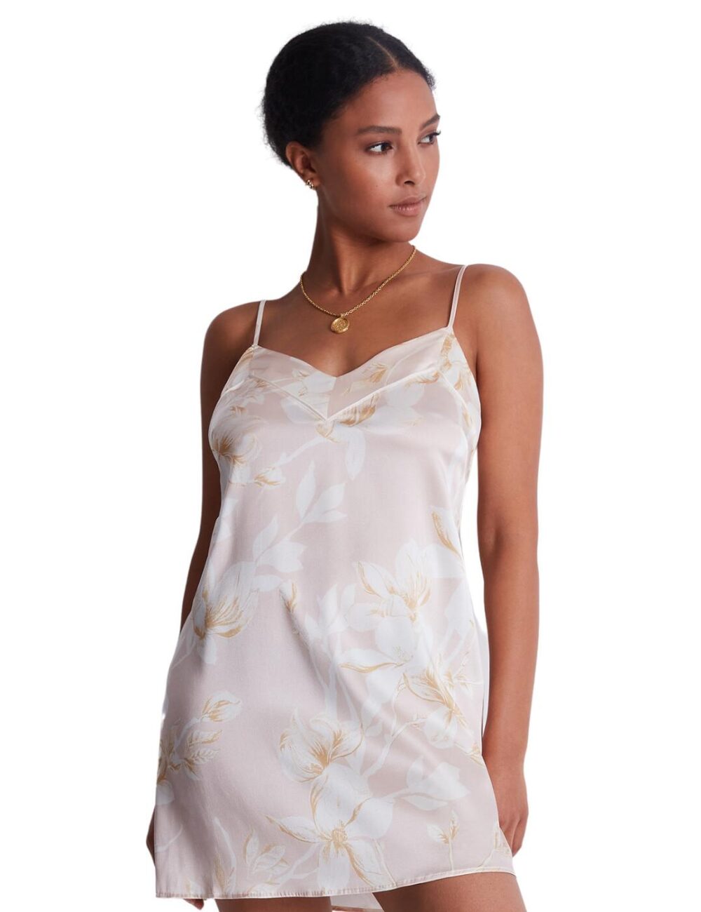 Aubade Silk by Night Nightdress - Amberlight - S - 10