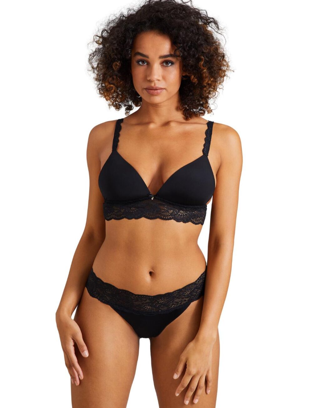 Aubade Sweetessence Brazilian Brief - Noir - S - 10
