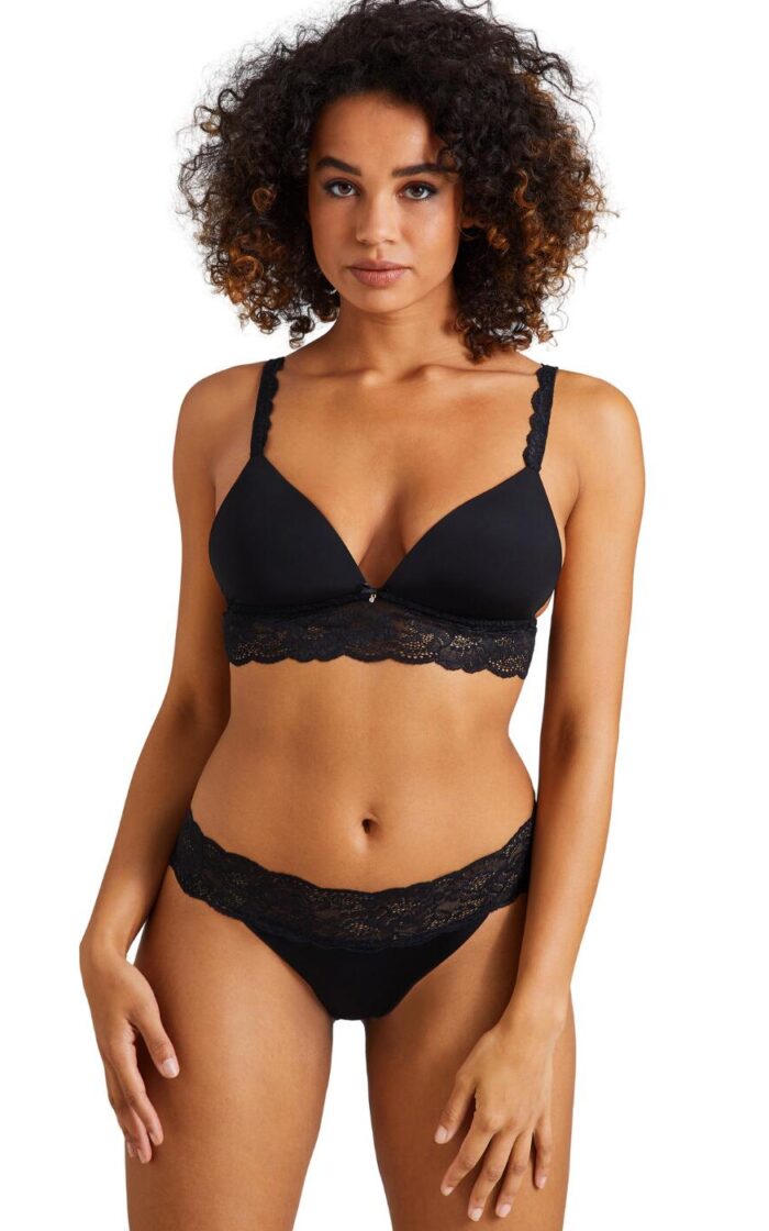 Aubade Sweetessence Brazilian Brief - Noir - S - 10