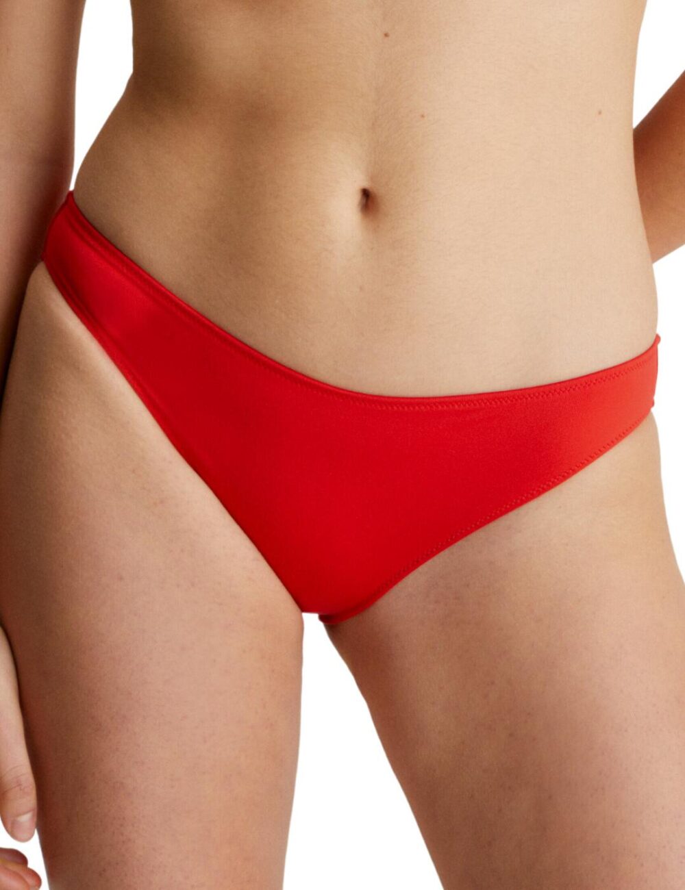 Calvin Klein CK Monogram Bikini Brief - Cajun Red - L - 14