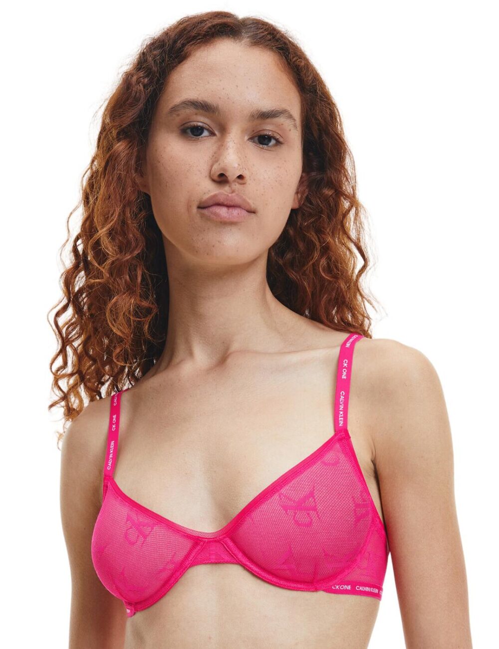 Calvin Klein CK One Demi Plunge Bra - Pink Splendor - 32B