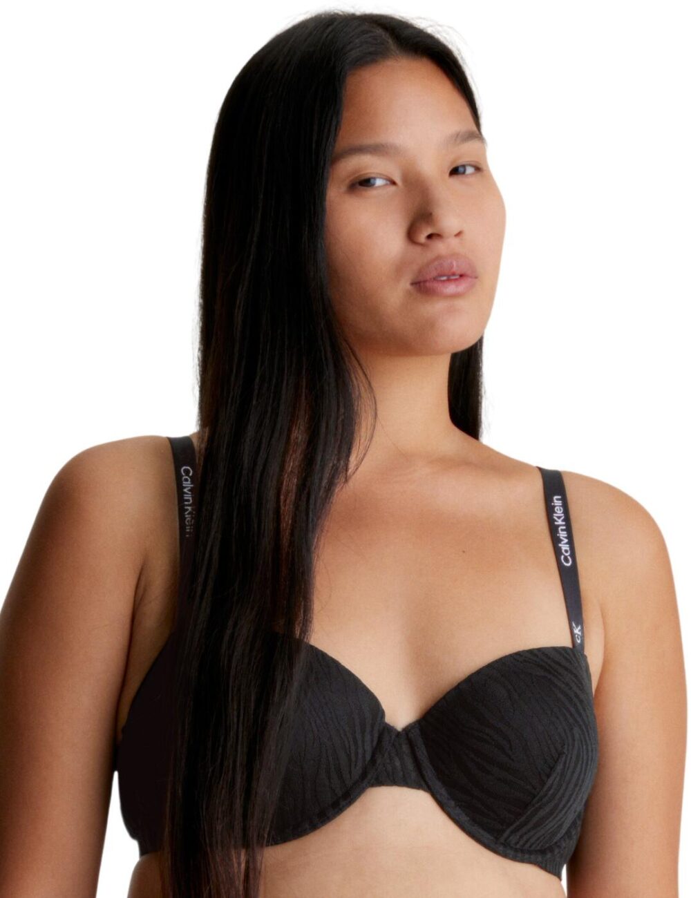Calvin Klein CK96 Balcony Bra - Black - 32DD