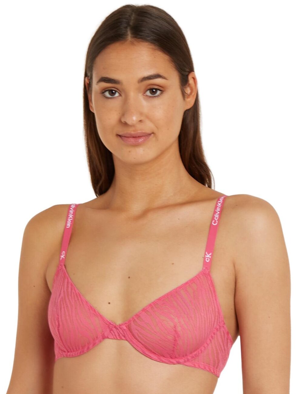 Calvin Klein CK96 Demi Bra - Fuchsia Rose - 30B