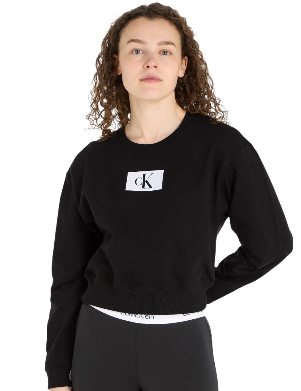 Calvin Klein CK96 Sweatshirt Top - Black - XS - 8