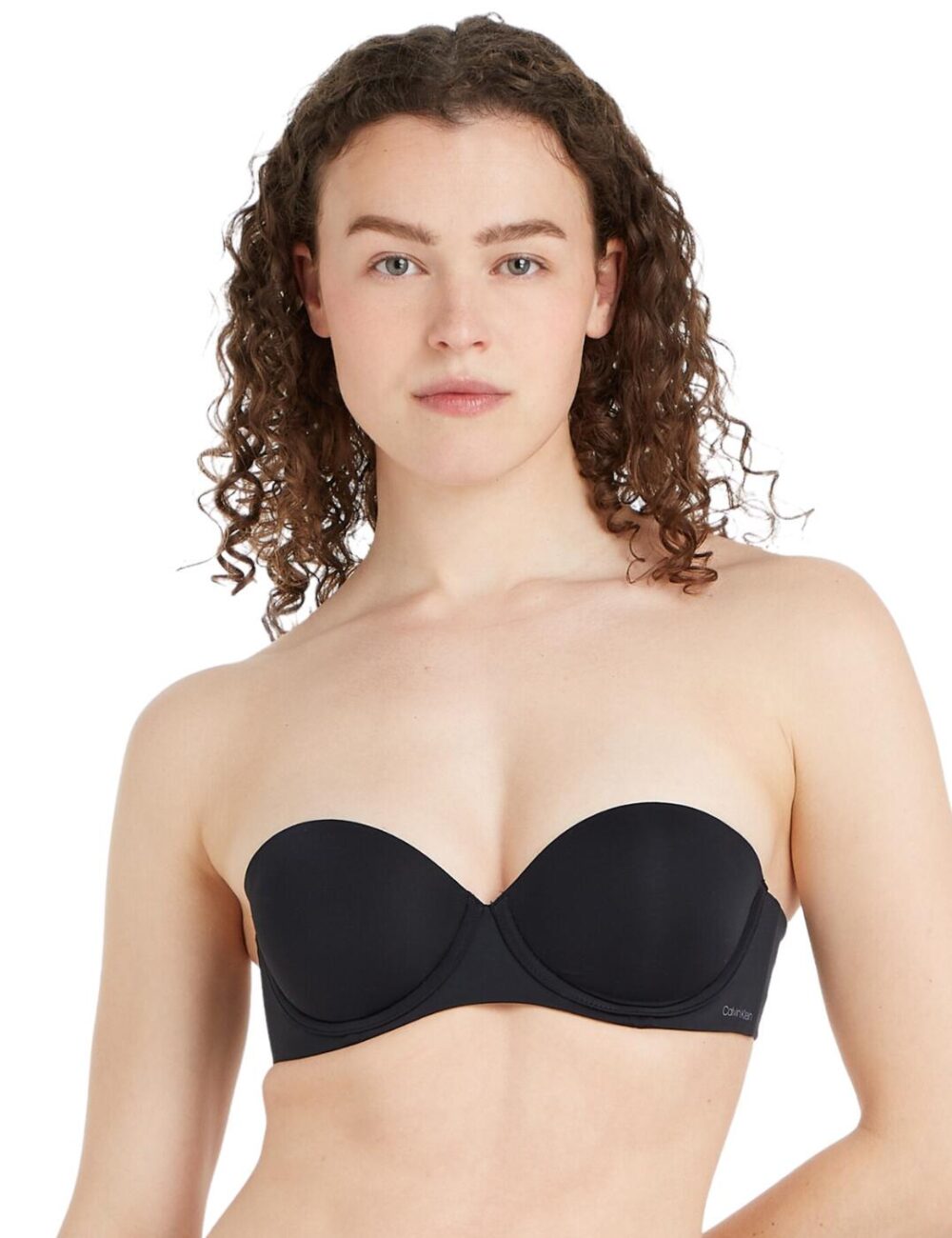 Calvin Klein Invisibles Strapless Push Up Bra - Black - 30C