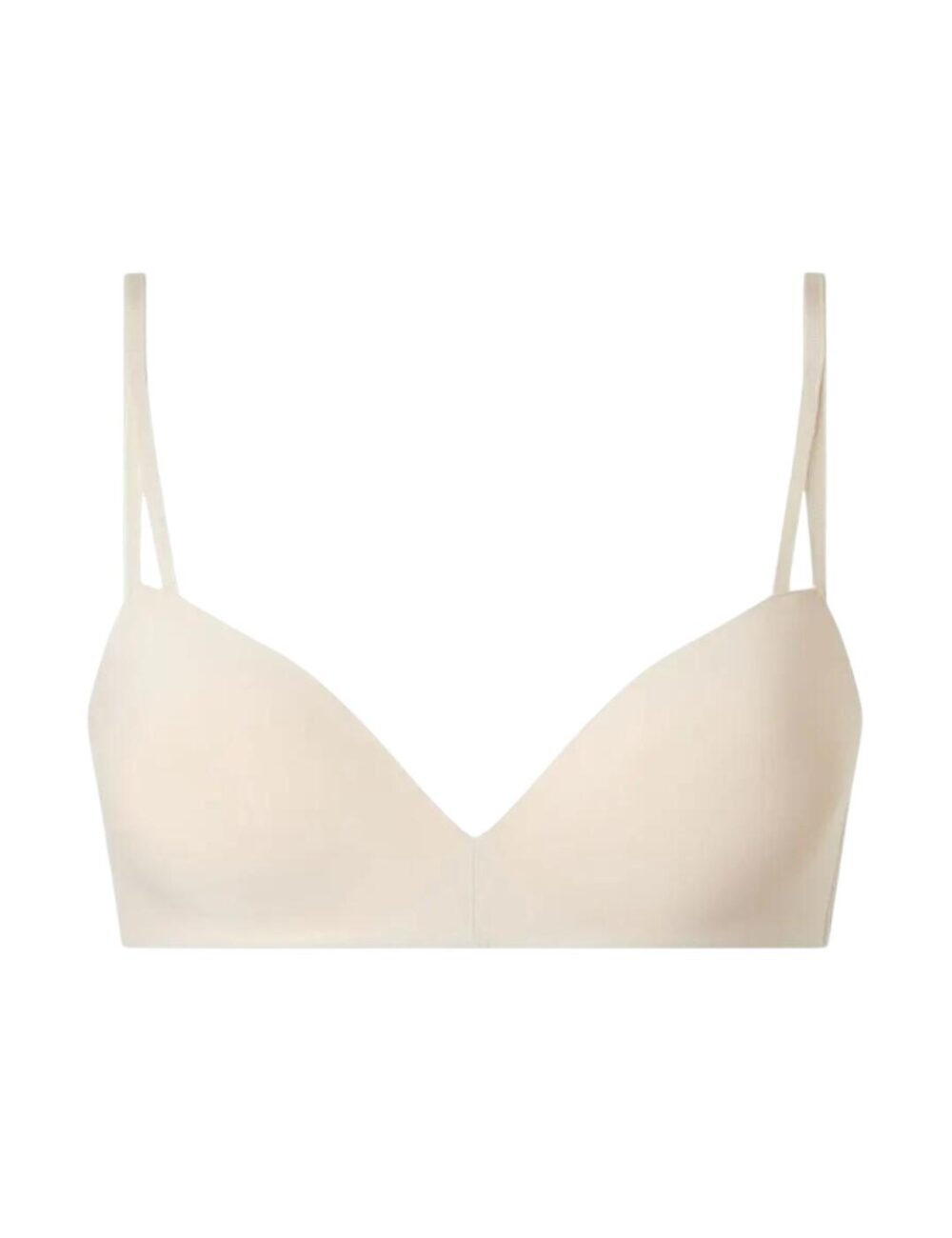 Calvin Klein Seductive Comfort Non Wired Plunge Bra - Beechwood - 38DD