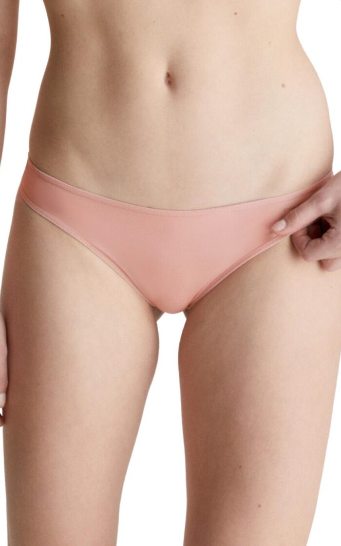 Calvin Klein Sheer Marquisette Thong - Subdued - S - 10