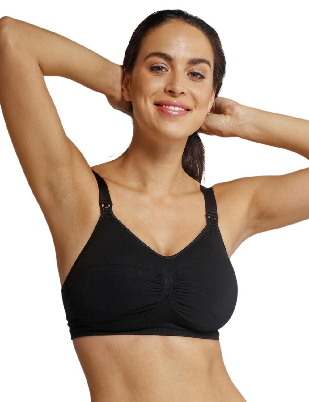 Carriwell Padded Maternity & Nursing Bra - Black
