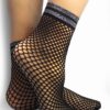 Cecilia de Rafael Fishnet Ankle Socks