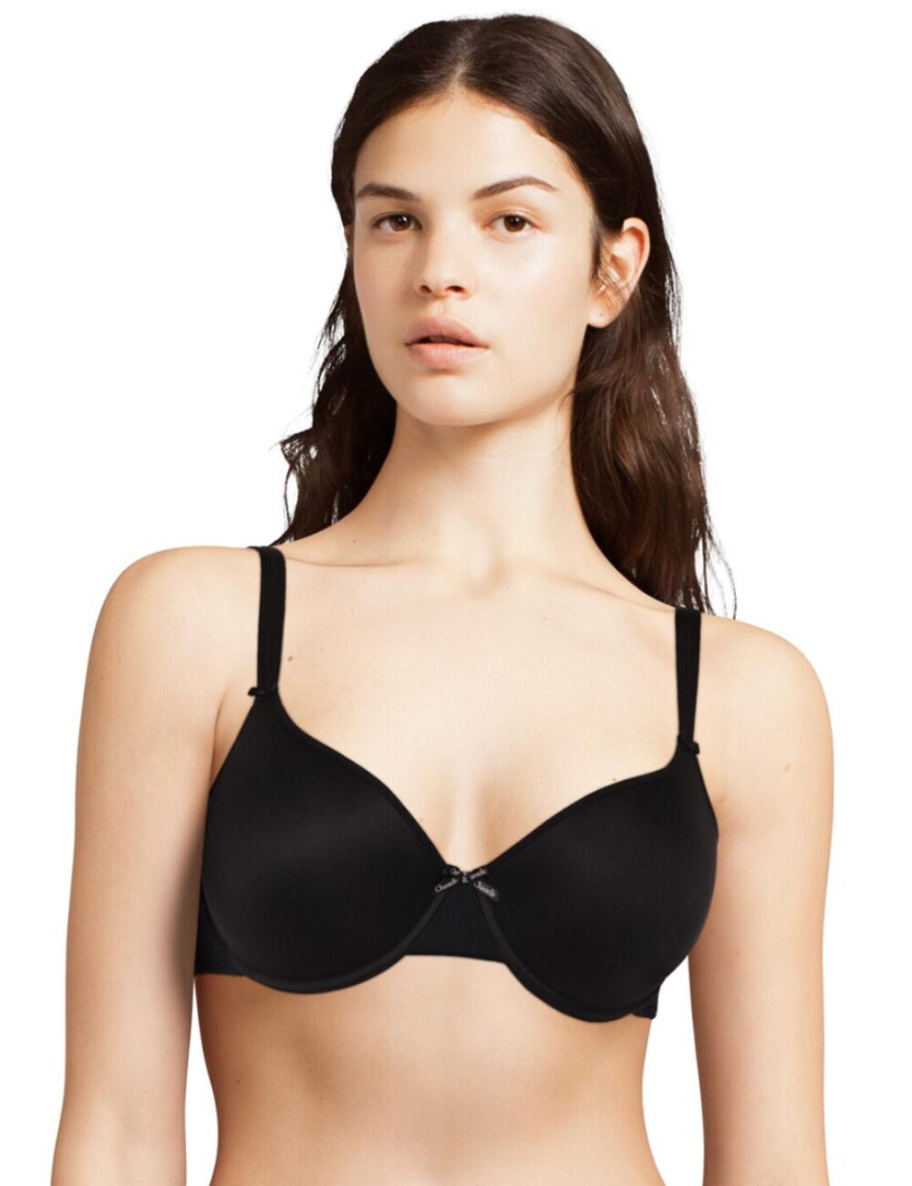 Chantelle Basic Invisible T Shirt Bra - Black - 32D