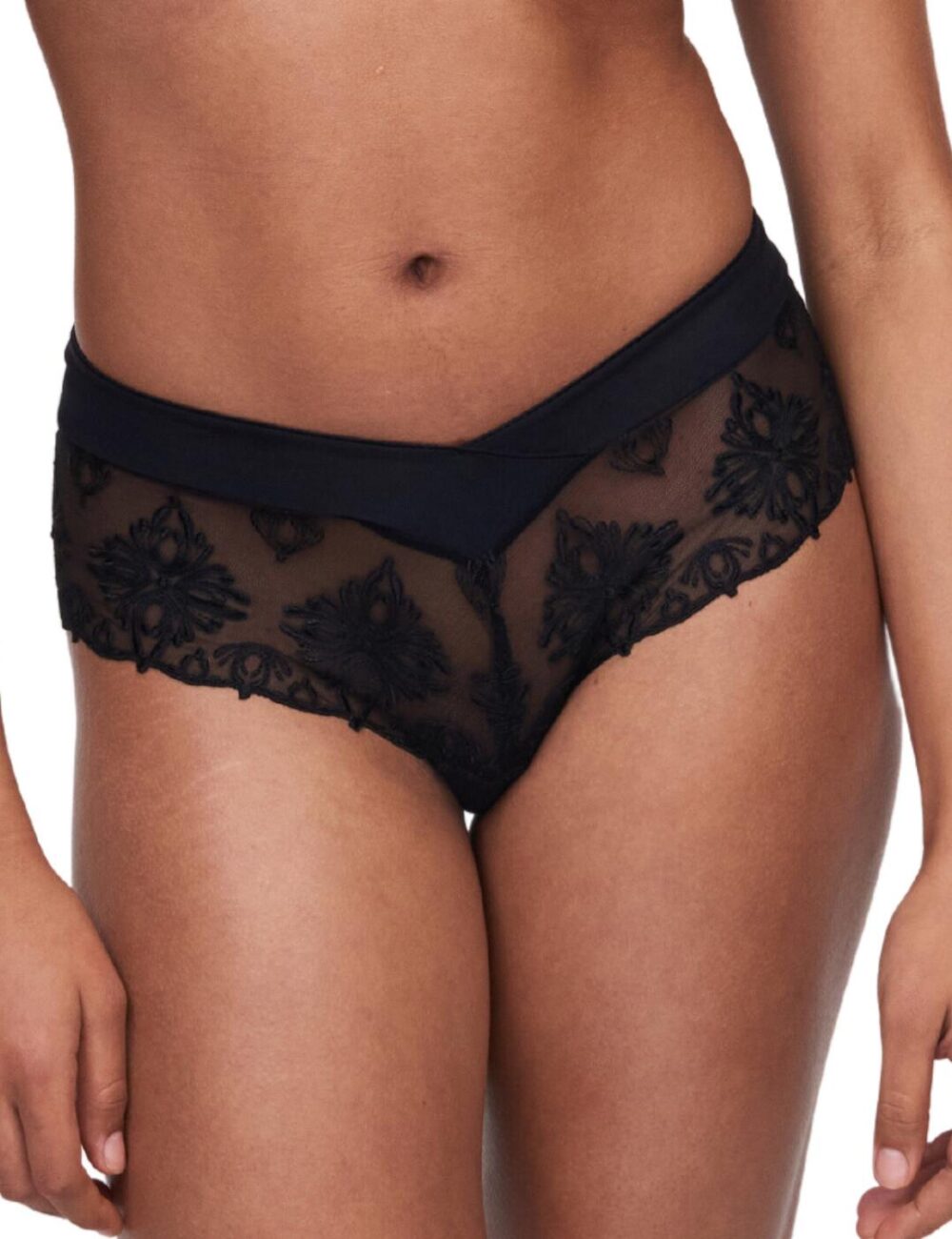 Chantelle Champs Elysees Lace Shorty Brief - Black - M - 12
