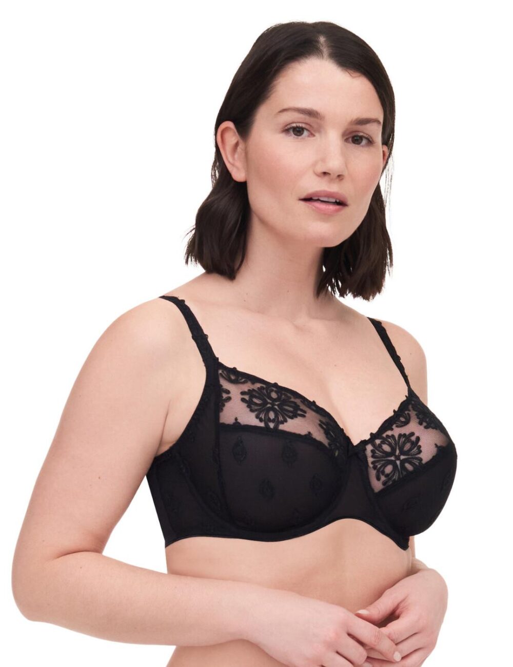 Chantelle Champs Elysees Underwired Bra - Black - 40B