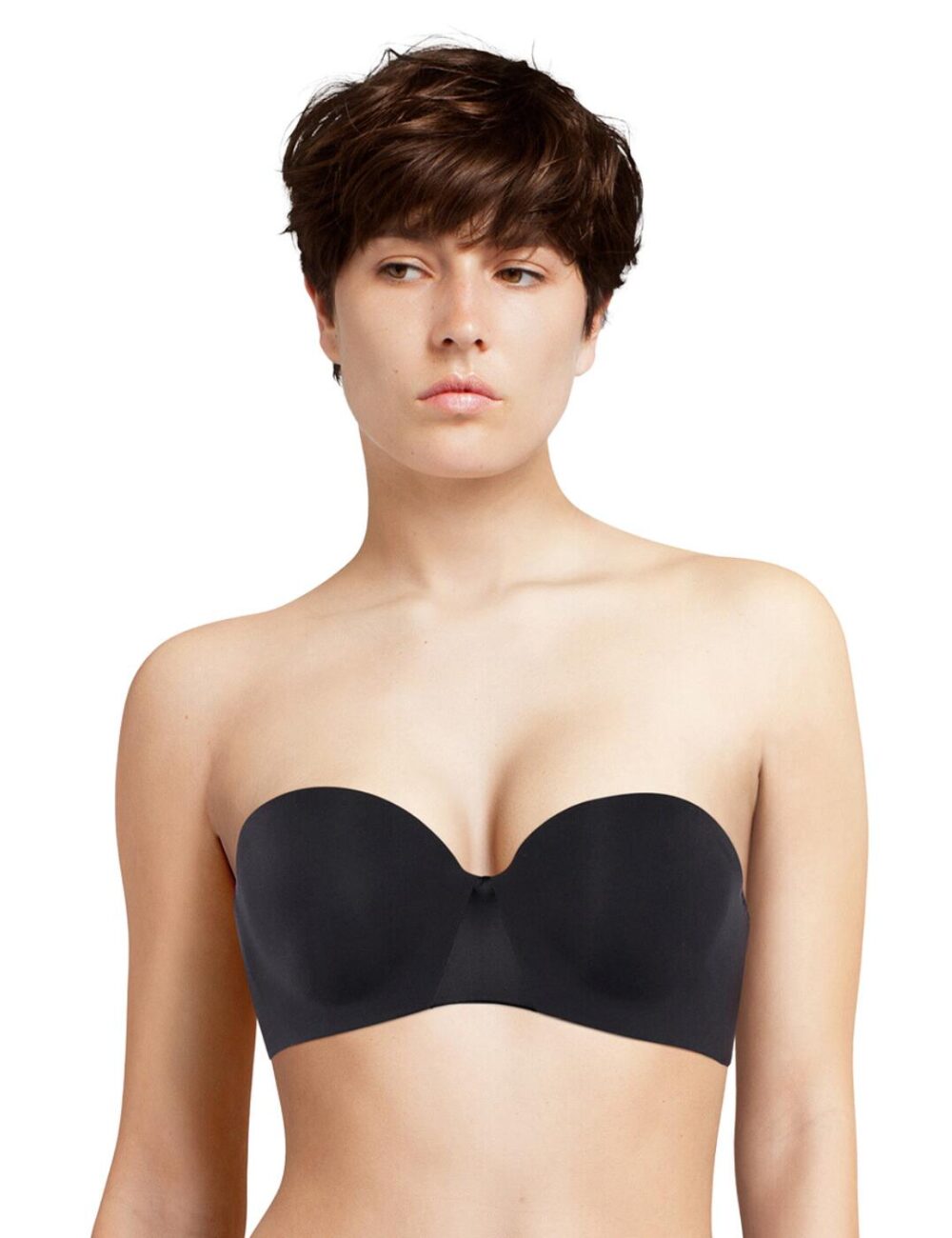 Chantelle Essentiall Strapless T Shirt Bra - Black - 36C