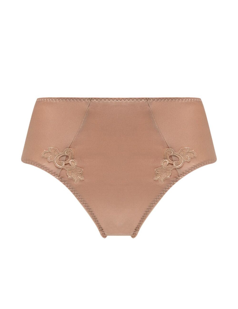 Chantelle Hedona High Waist Brief - Nude Nutmeg - 2XL - 18