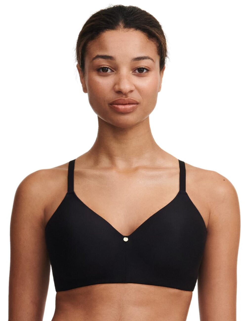 Chantelle Jolie T Shirt Support Bra - Black - 34DD