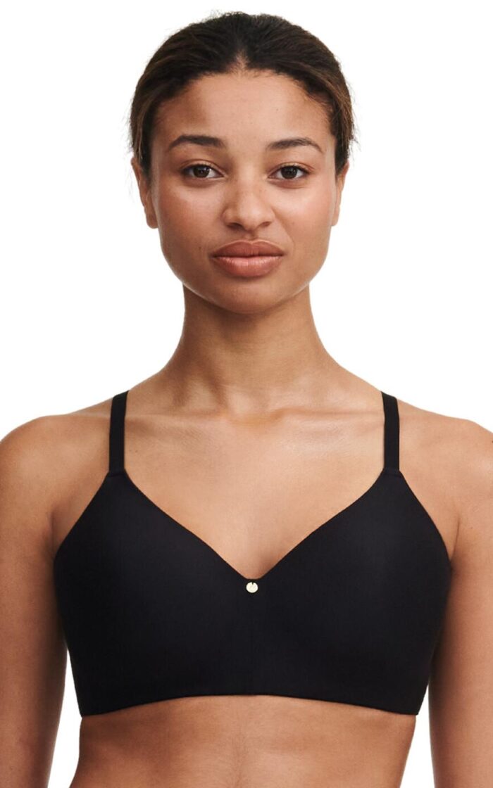 Chantelle Jolie T Shirt Support Bra - Black - 34DD