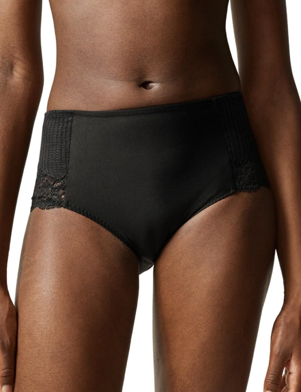 Chantelle Marilyn Full Brief - Black - XL - 16