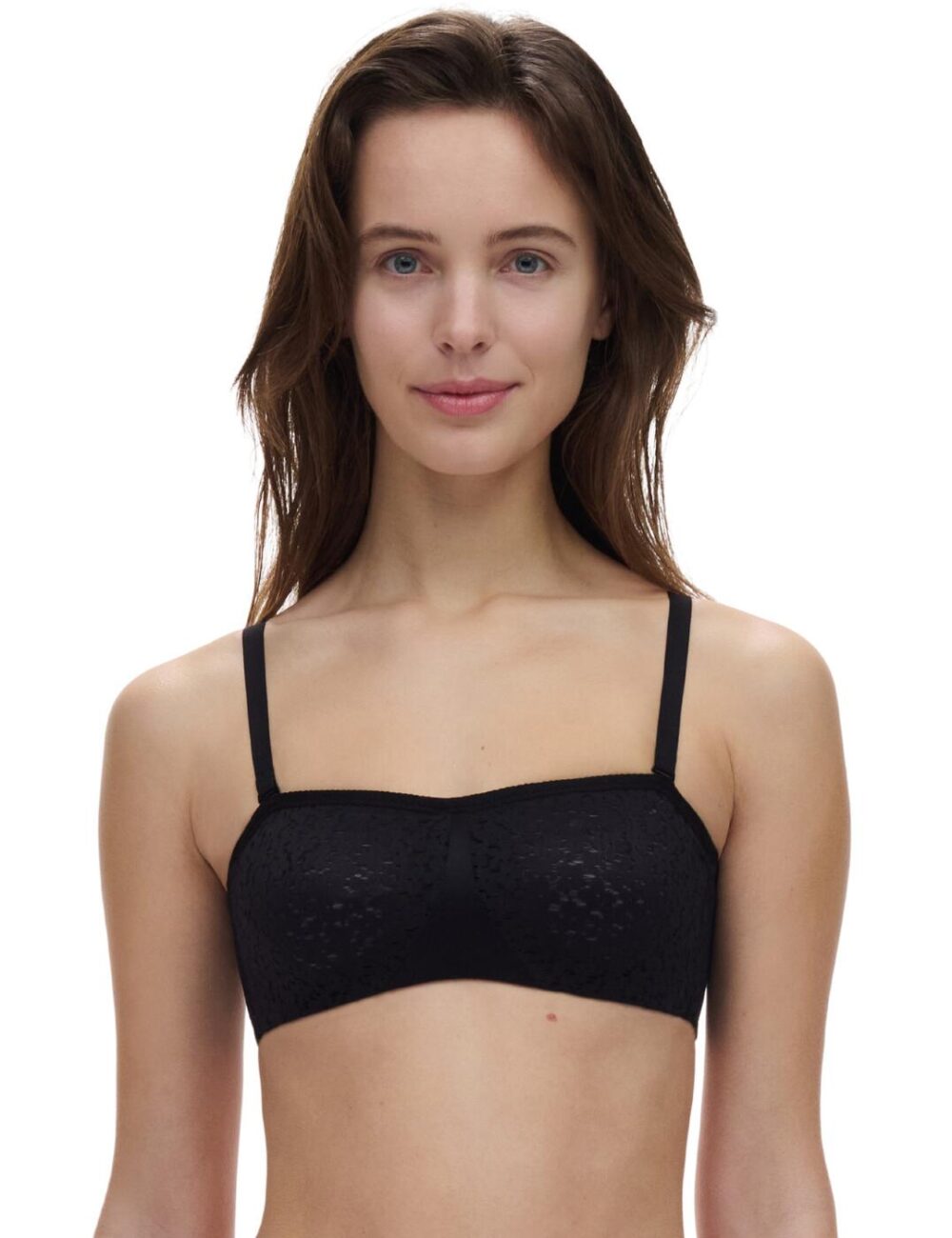 Chantelle Norah Bandeau Bra - Black - 34E