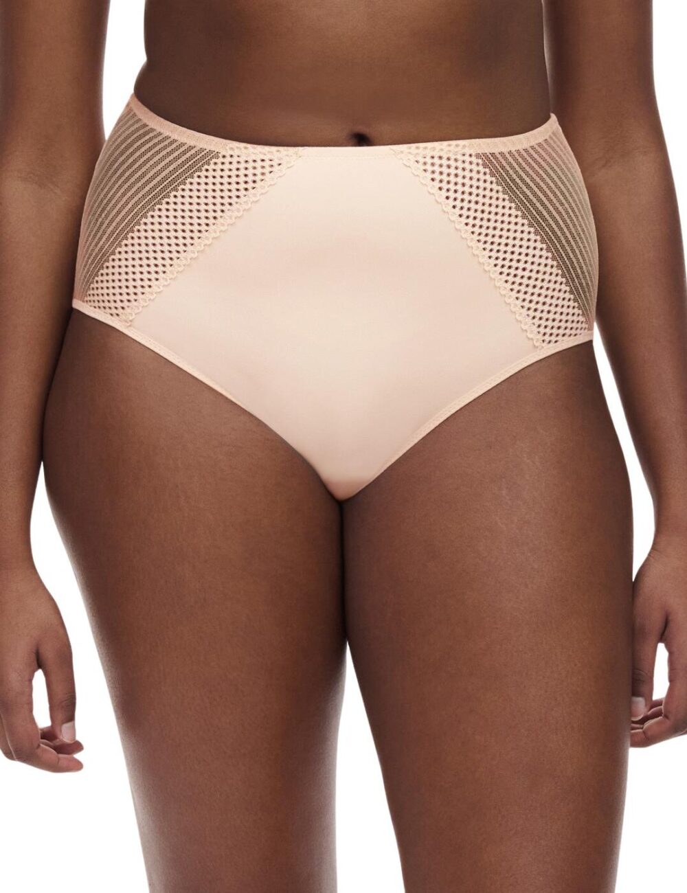 Chantelle Play Full Brief - Golden Beige - S - 10
