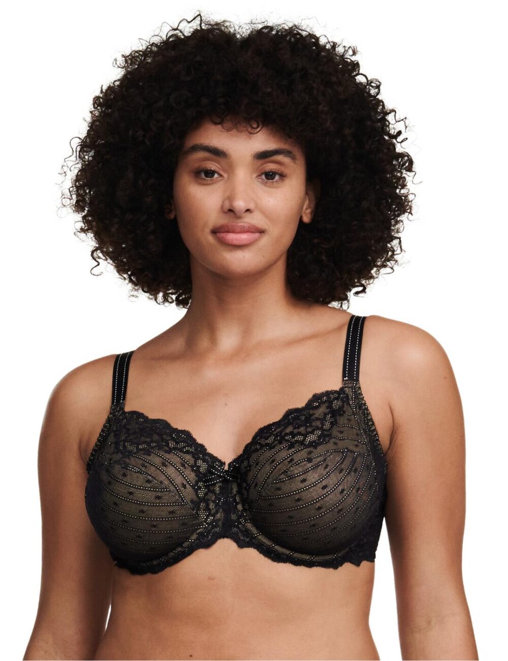 Chantelle Rive Gauche Full Coverage Bra - Black - 34D