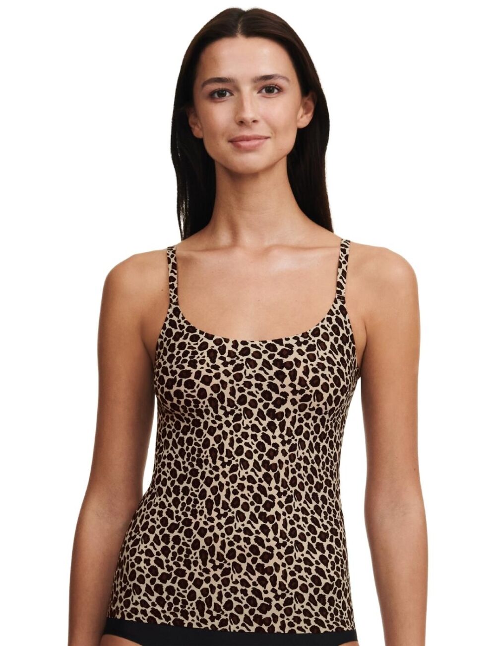 Chantelle Soft Stretch Camisole Top - Leopard Print - XS/S