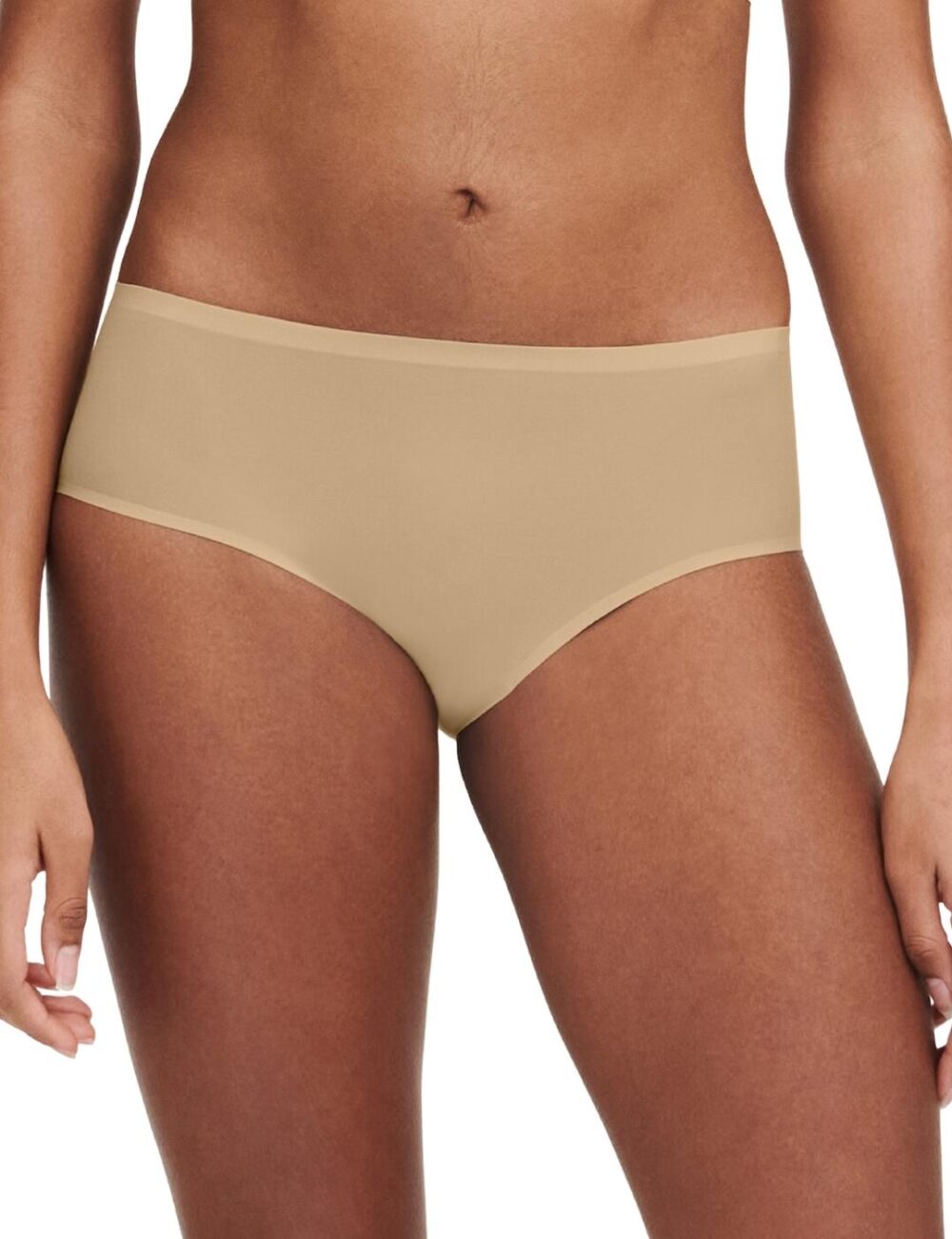 Chantelle Soft Stretch Shorty Brief - Nude Sand - One Size