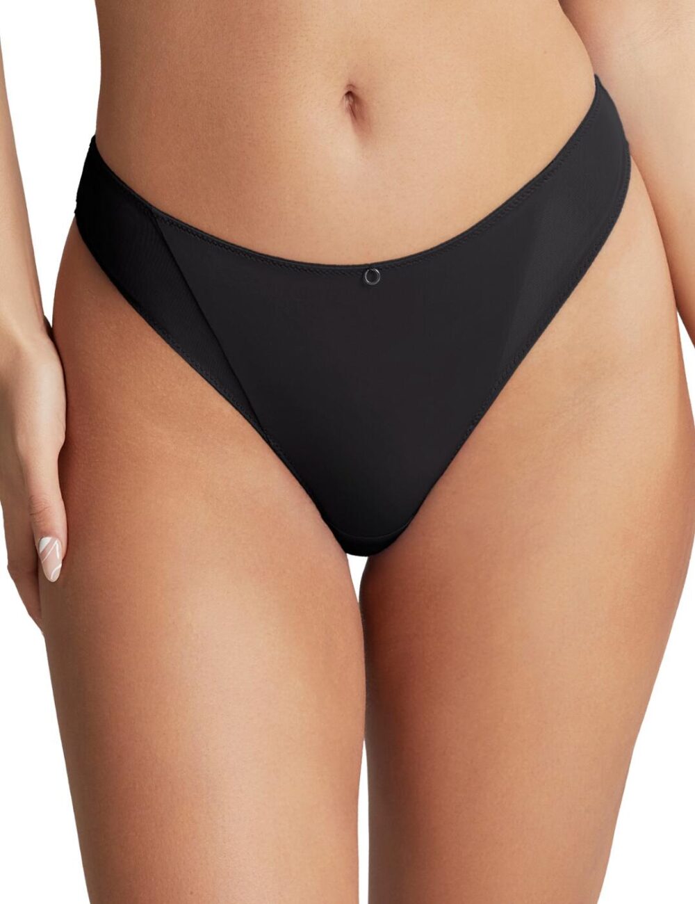 Cleo by Panache Faith Brazilian Brief - Noir - M - 12