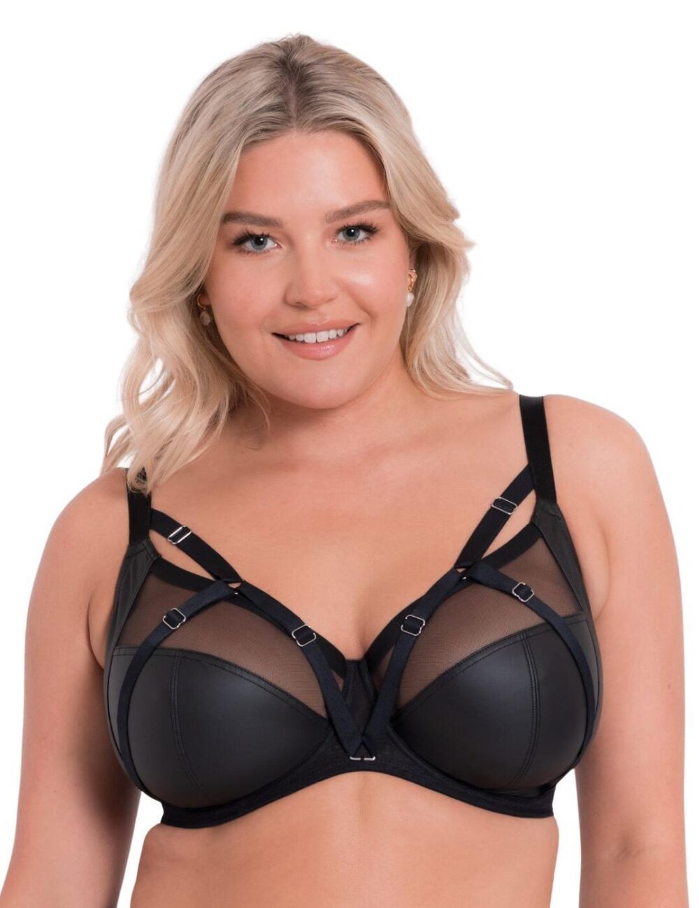 Curvy Kate Enclose Balcony Side Support Bra - Black - 30HH