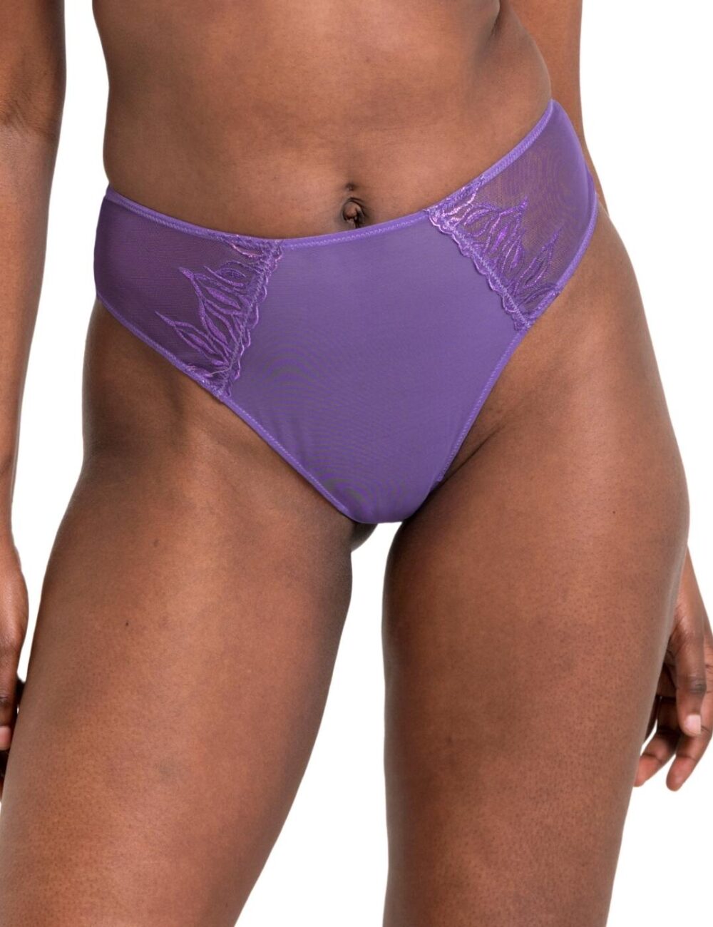 Curvy Kate Flare Deep Thong - Amethyst Purple - 2XL - 18