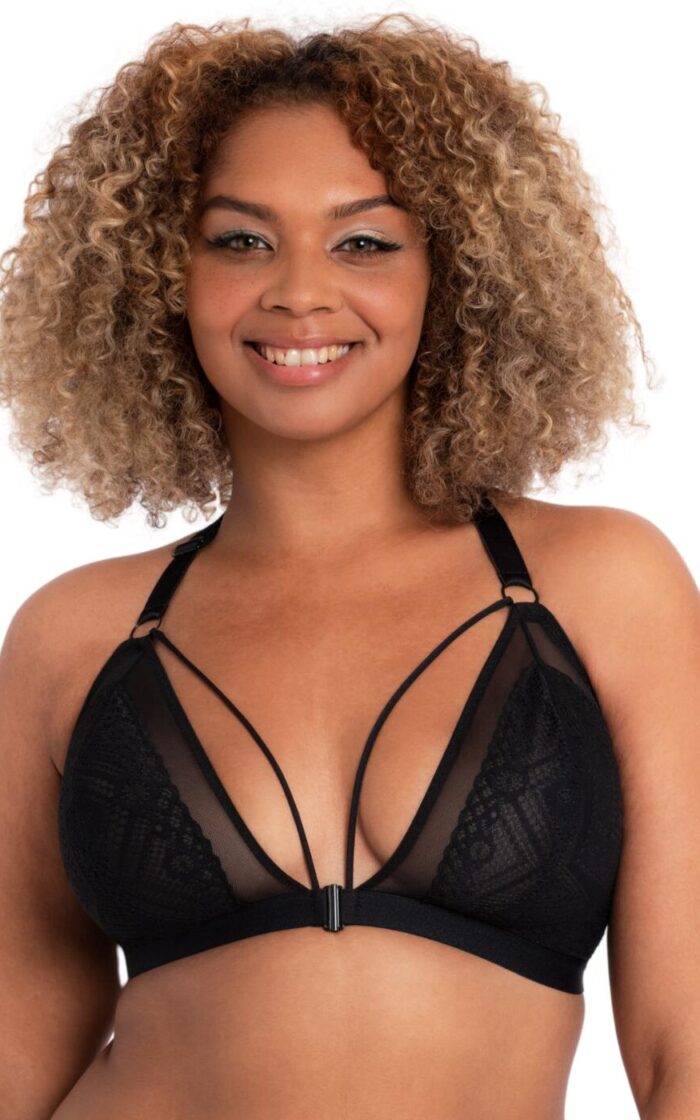 Curvy Kate Front and Centre Bralette - Black - 30G/GG