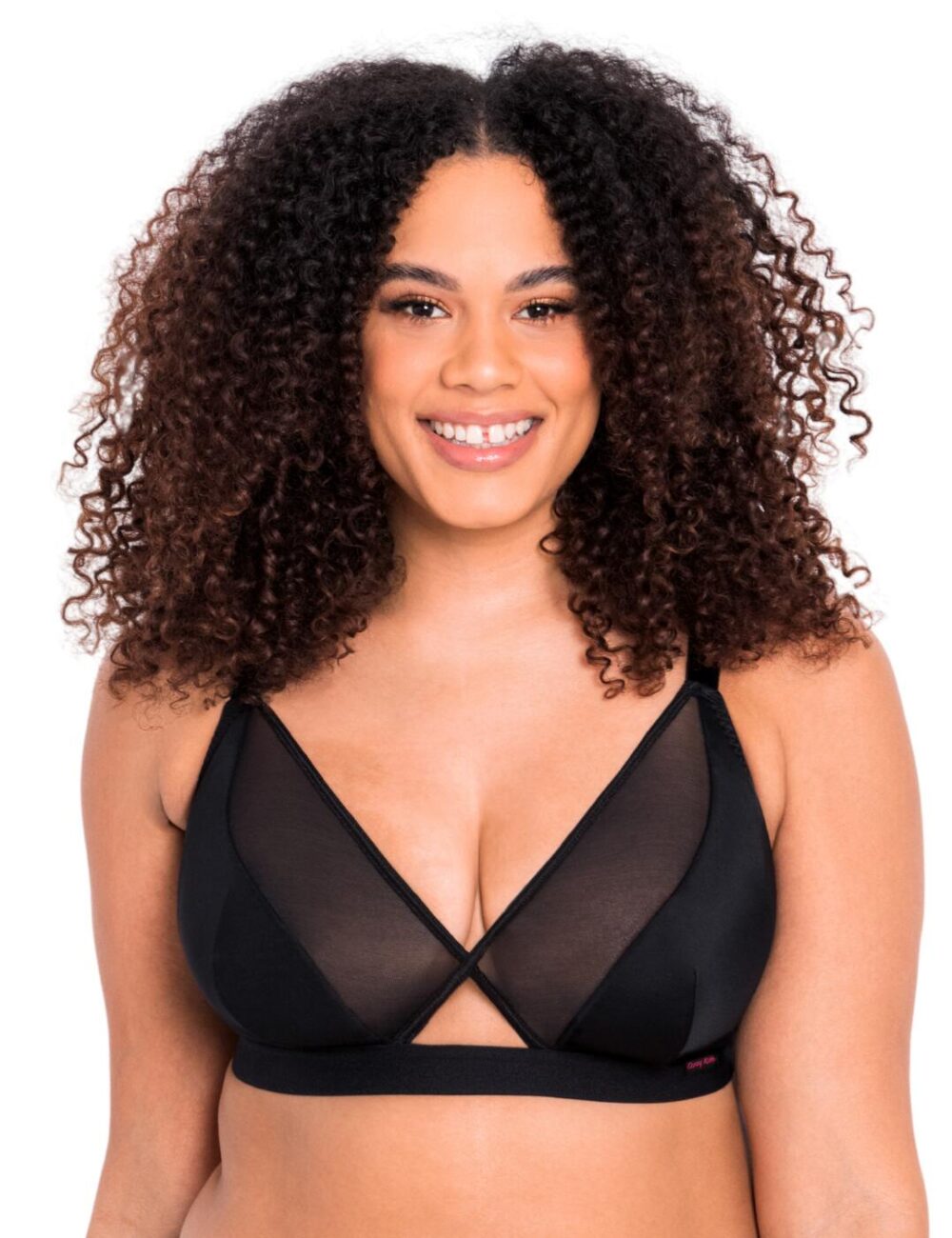 Curvy Kate Get Up and Chill Bralette - Black - 30DD/E