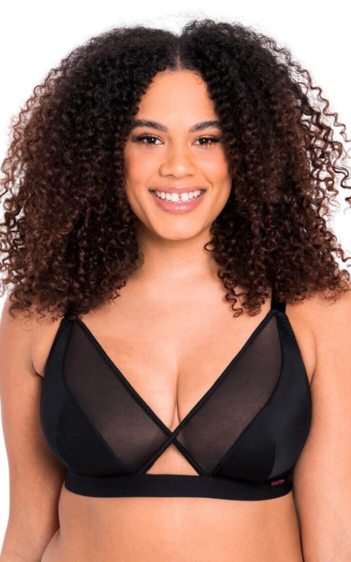 Curvy Kate Get Up and Chill Bralette - Black - 30DD/E