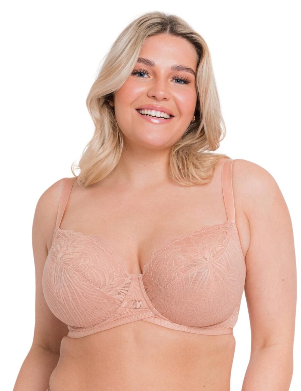 Curvy Kate Lace Daze Balcony Bra - Blue Lagoon - 38FF