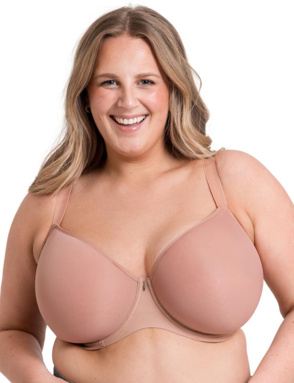 Curvy Kate Smoothie Spacer T Shirt Bra - Latte - 30E