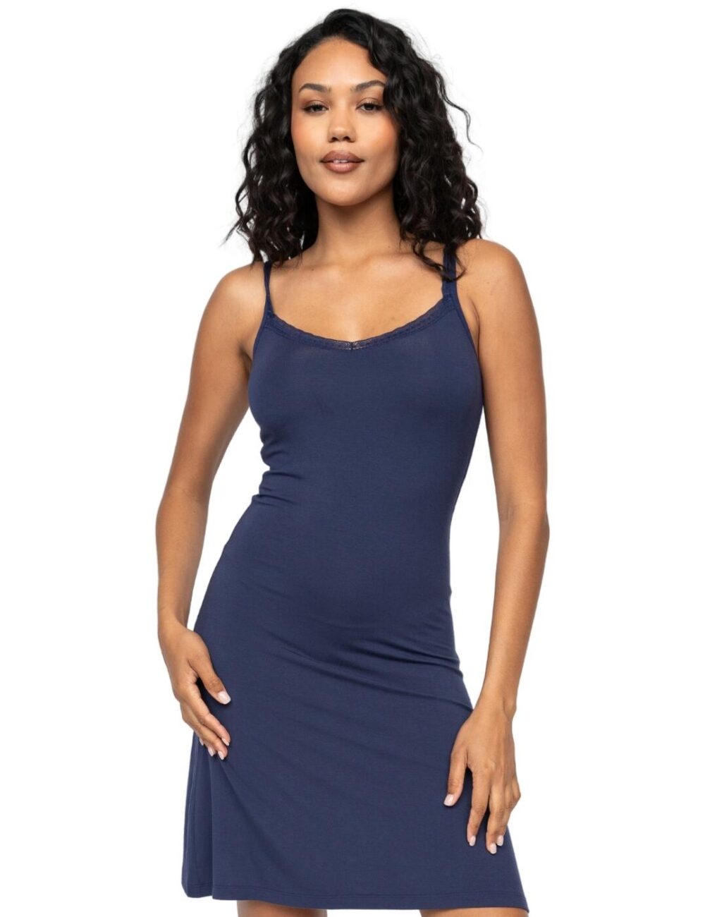 Cyberjammies Alpes Short Nightdress - Navy - XL - 16