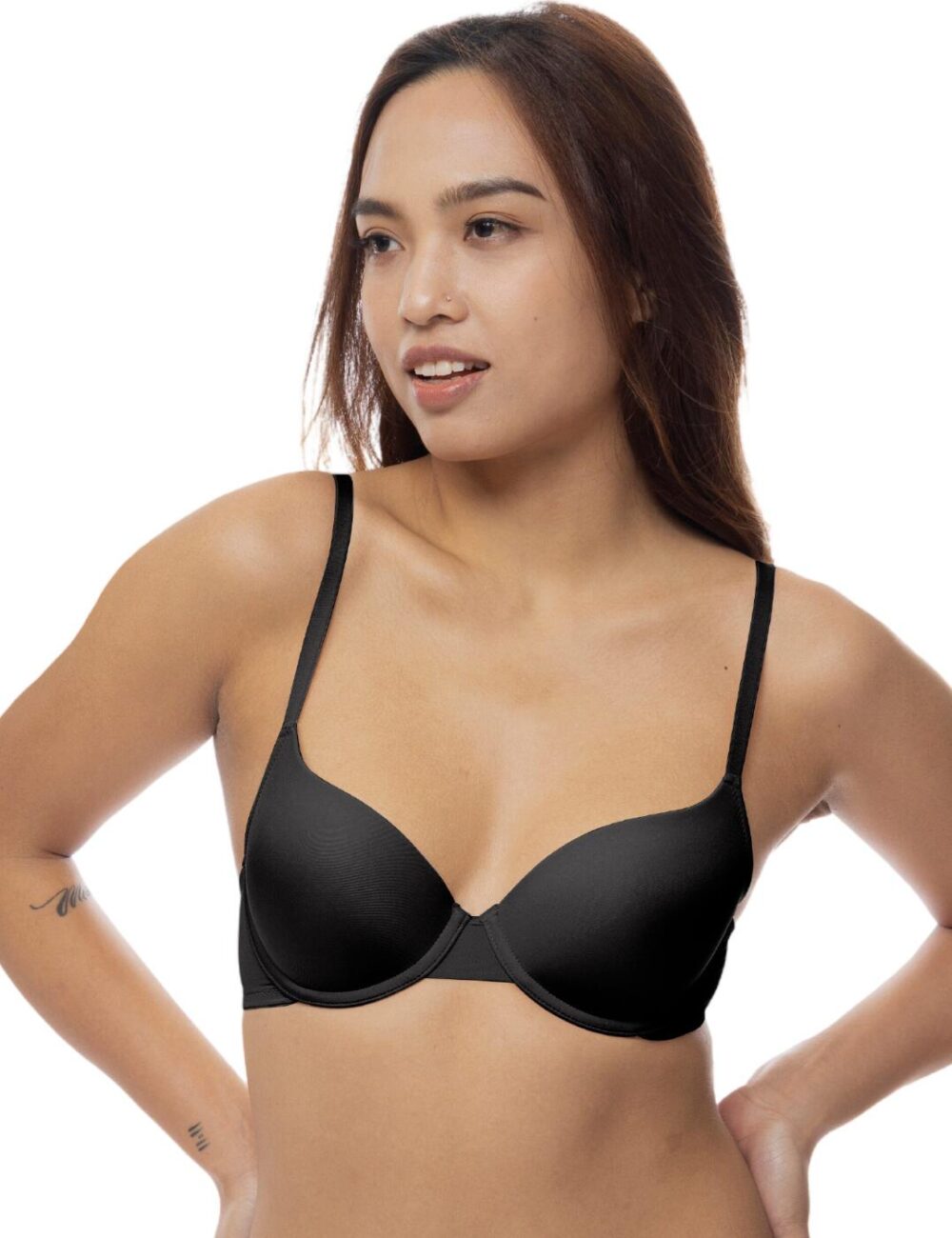 Dorina Michelle/Eco Demi Cup Bra - Black - 32B