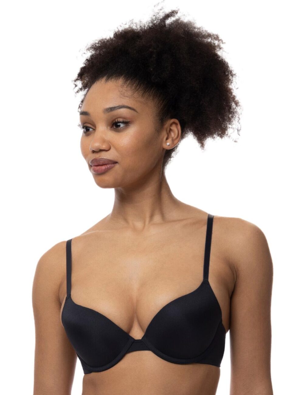 Dorina Michelle/Eco Push Up Demi Cup Bra - Black - 32B