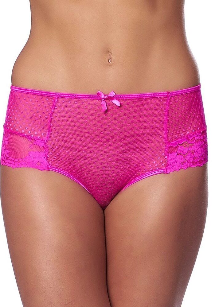 Elegant Pink Open Back Briefs