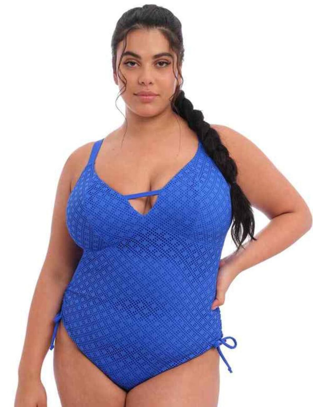 Elomi Bazaruto Non Wired Swimsuit - Sapphire - 36H/HH