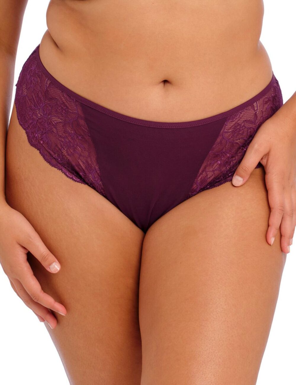 Elomi Brianna Thong - Blackberry - 3XL - 20