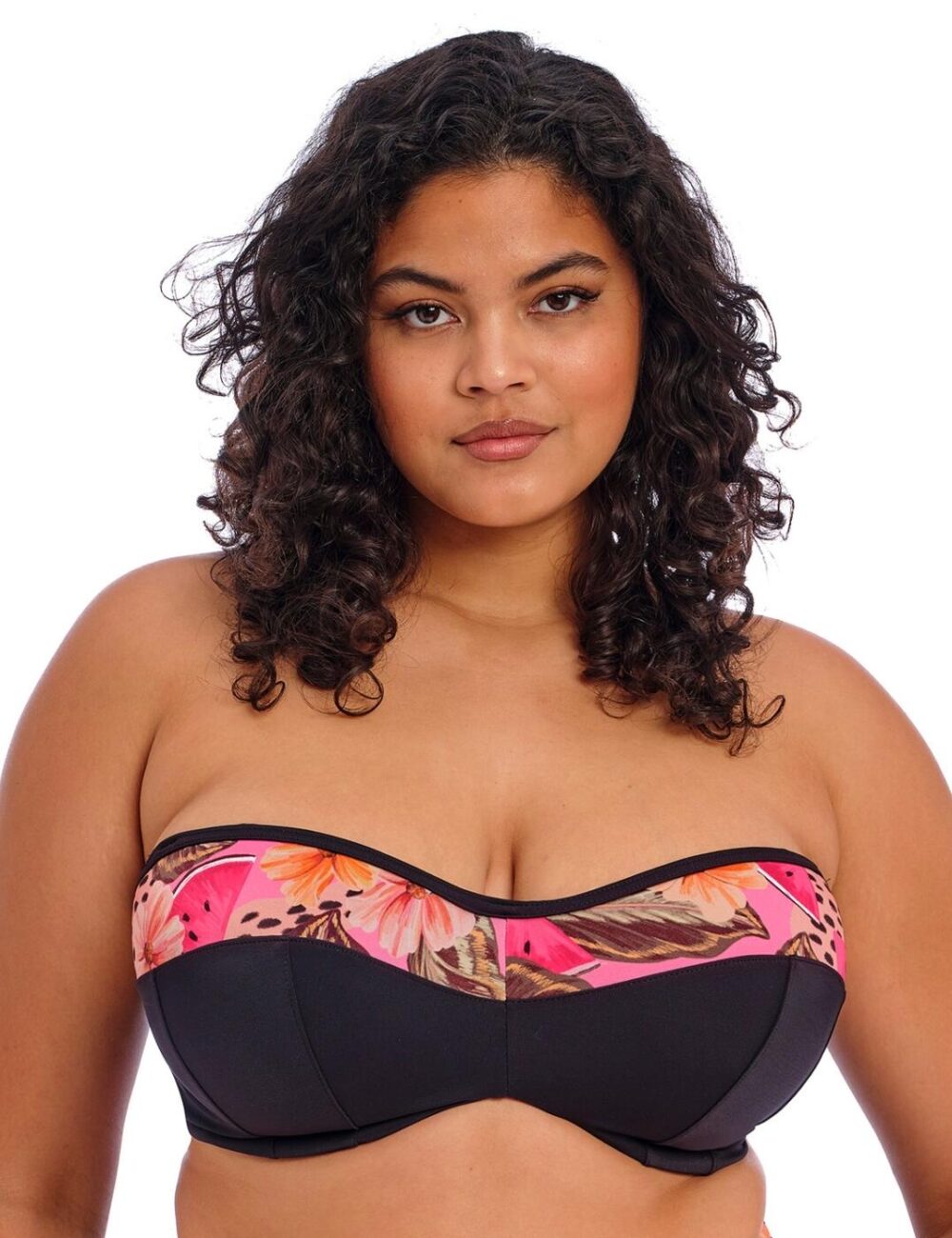 Elomi Cabana Nights Bandeau Bikini Top - Multi - 36G